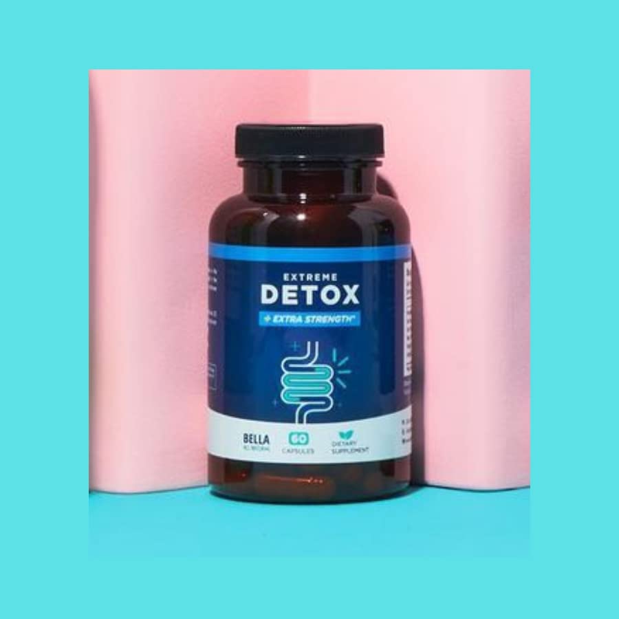 Bella All Natural Extreme Detox - Colon Cleanse and Full Body Detox - 60 Caps Bella All NaturalUS supplements