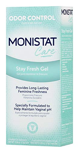 Monistat Stay Fresh Gel, Odor Eliminating Gel for Feminine Care, Fragrance Free Vaginal Gel, Prefilled MonistatAu supplements