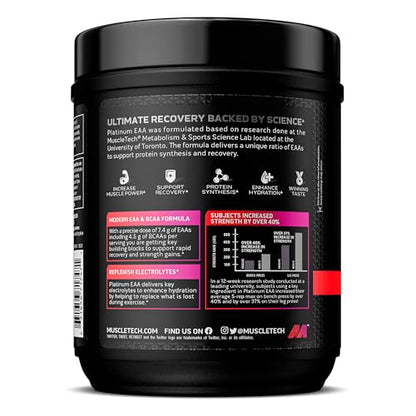 MuscleTech | Platinum 100% EAA+| Essential Amino Acids| Muscle Strength Builder MuscleTechUS supplements