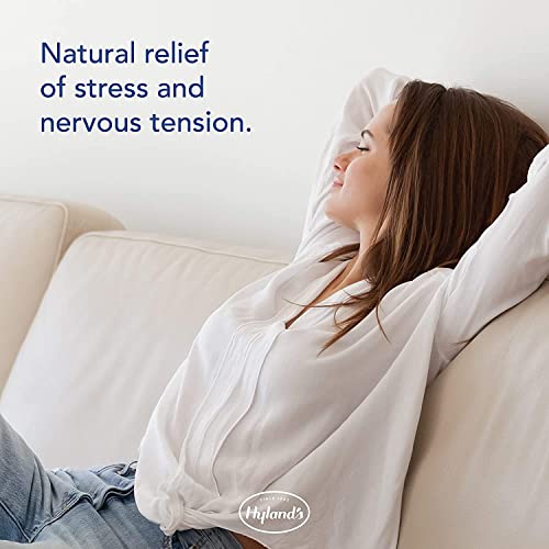 Hyland's Naturals Nerve Tonic Stress Relief Tablets, Natural Relief of Restlessness, Nervousness Hyland'sAu supplements