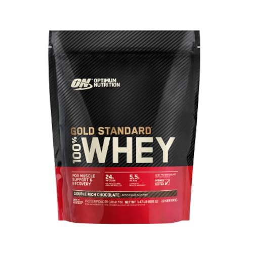 Optimum Nutrition Gold Standard 100% Whey Protein Powder, Double Rich Chocolate Optimum NutritionUS supplements