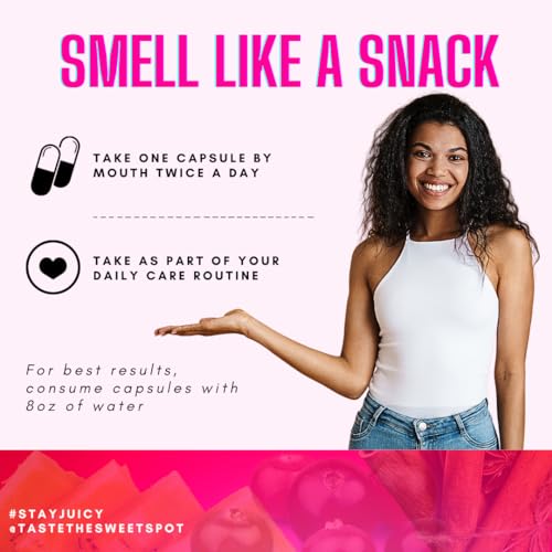 Sweet Spot - Pineapple Extract Vaginal Probiotics to Taste Great - 60 Capsules - Supports Vaginal Health TASTE THE SWEET SPOTAu supplements