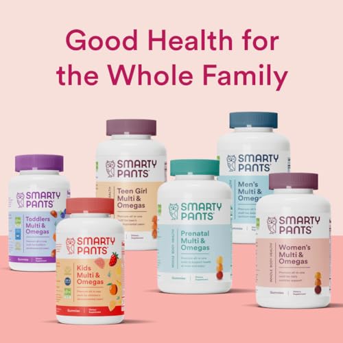 SmartyPants Teen Girl Multivitamin Gummies: Omega 3 Fish Oil (EPA/DHA), Vitamin D3 SmartyPantsUS supplements