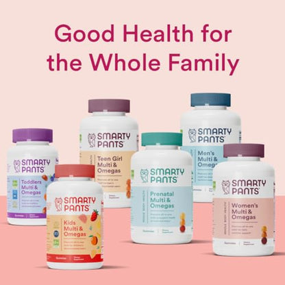 SmartyPants Teen Girl Multivitamin Gummies: Omega 3 Fish Oil (EPA/DHA), Vitamin D3 SmartyPantsUS supplements