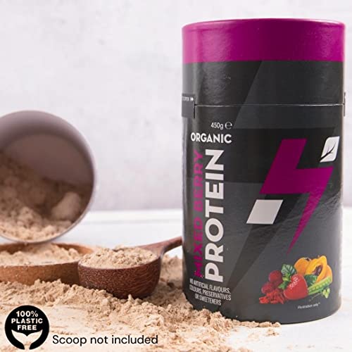 Hylife Nutrition - Organic Protein Powder - Mixed Berry Vegan Protein Powder (450g - 15 Servings) Hylife NutritionAu supplements