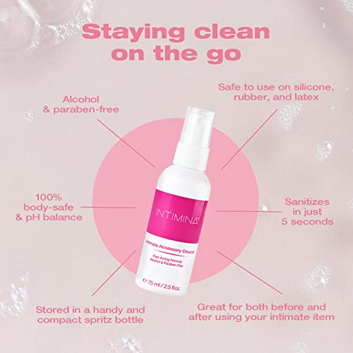 Intimina Intimate Accessory Cleaner - Non-Toxic Menstrual Cup Cleaner INTIMINAAu supplements
