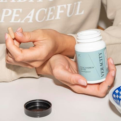 VERACITY SELFCARE Androgen Detox Fatigue Ease, Hair Growth Supplement, Hormone Balance VERACITY SELFCAREUS supplements