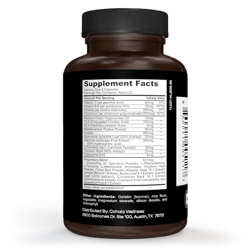 COHALA WELLNESS Thermo Trim+ Fat Burner Weight Loss Supplement Appetite Suppressant COHALA WELLNESSUS supplements