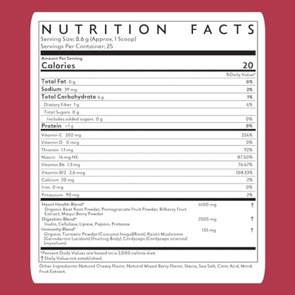 Natrava Beets+ | Organic Beet Root Powder, Vitamins, and Prebiotics | Supports Healthy NatravaUS supplements