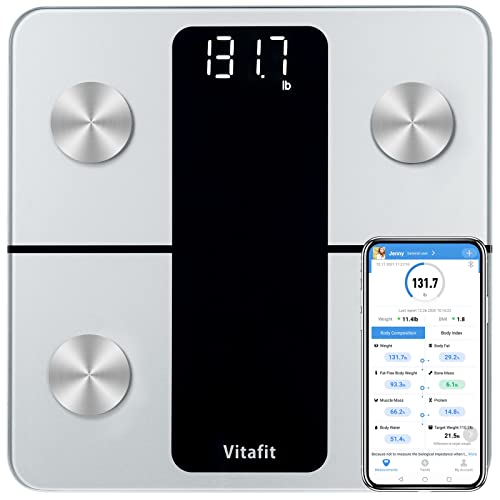 Vitafit Smart Scales for Body Weight and Fat Percentage, Weighing Professional Since 2001 VitafitUS supplements