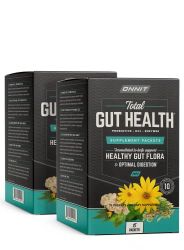 ONNIT Total Gut Health - Complete Probiotics & Digestive Enzyme Supplement ONNITUS supplements