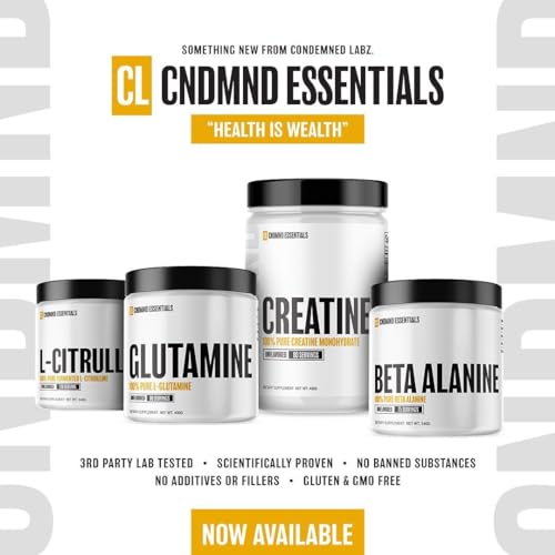 CONDEMNED Labz L-Citrulline Powder - 100% Pure Fermented L-Citrulline - Nitric Oxide CONDEMNEDUS supplements