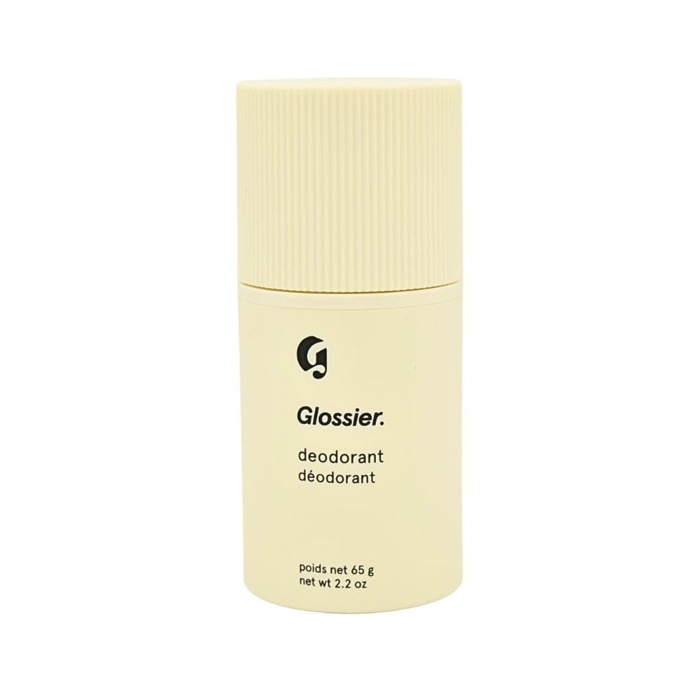 Glossier Deodorant Refillable Holiday Gift Set: Aluminum-Free Stick 2.2 oz + YOU Refill – Coconut Oil Base, Warm & Spicy GlossierAu supplements