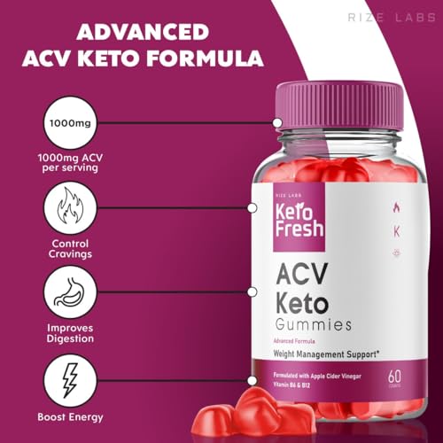 (3 Pack) Keto Fresh ACV Gummies, Keto Fresh ACV Gummies for Advanced Weight Loss rize labsUS supplements