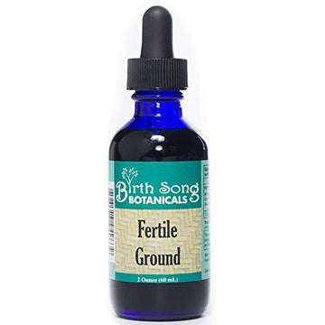 Birth Song Botanicals Fertile Ground Fertility Liquid Tincture, Herbal Supplement to Help Regulate Birth Song BotanicalsAu supplements