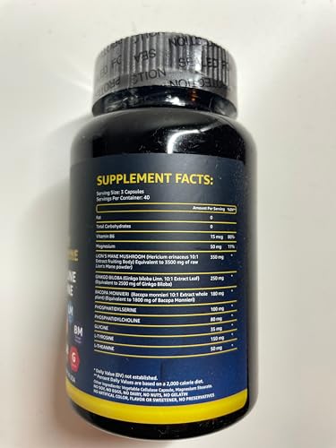 LetaGreen Organic Lions Mane Supplement Capsules - 120 Real Mushrooms Lion's Mane LetaGreenUS supplements