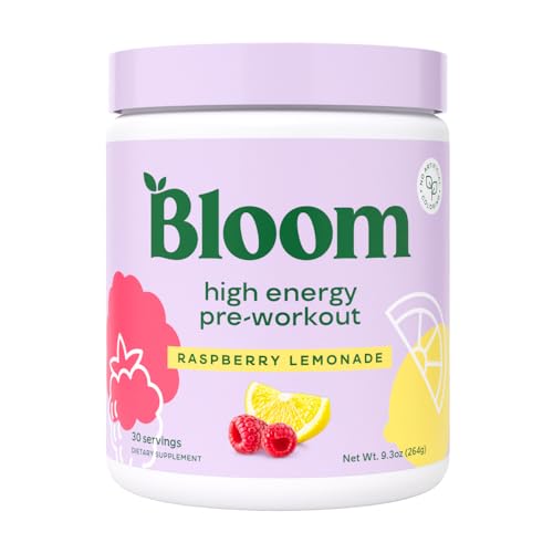Bloom Nutrition High Energy Pre Workout Powder, Amino Energy with Beta Alanine, Ginseng Bloom NutritionAu supplements