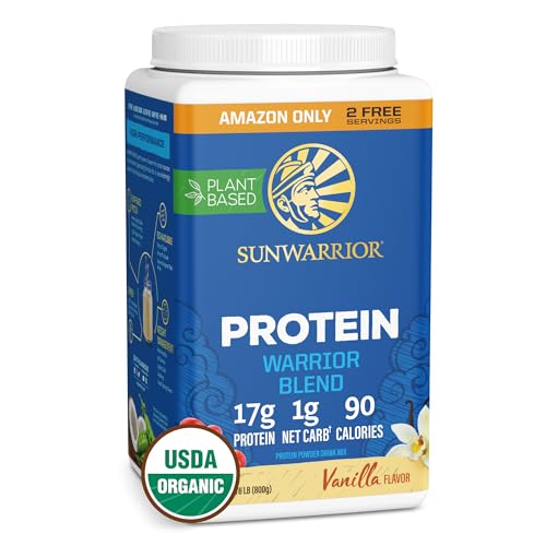 Vegan Protein Powder Plant-based Protein Powder USDA Organic | BCAA Amino Acids SunwarriorUS supplements