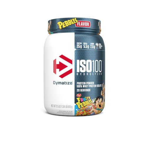Dymatize ISO100 Hydrolyzed Protein Powder, 100% Whey Isolate, 25g of Protein DymatizeUS supplements