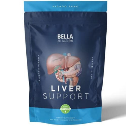 Bella All Natural Liver Detox Drink - Liver Cleanse Detox & Repair Tea with Blessed Thistle Bella All NaturalUS supplements