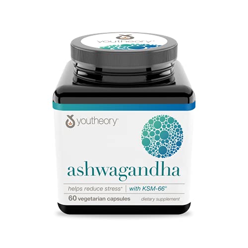 Youtheory ashwagandha Capsule, Helps Maintain Normal cortisol Level, Helps Reduce YoutheoryAu supplements