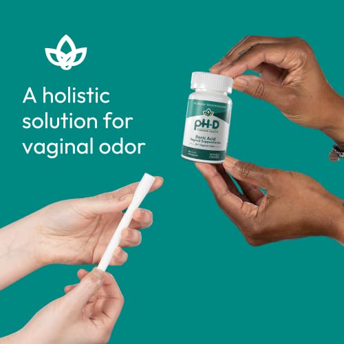 pH-D Feminine Health - Boric Acid Starter Bundle - pH-D Boric Acid Vaginal Suppositories 12 Count pH-D Feminine Health SupportAu supplements
