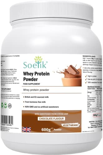 Soetik Whey Protein Powder (Chocolate Flavour) 600g SoetikAu supplements
