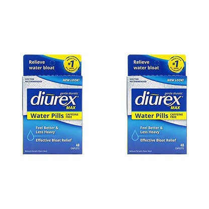 Diurex Max - Maximum Strength Caffeine-Free Diuretic Water Pills -(Pack of 2) DiurexUS supplements
