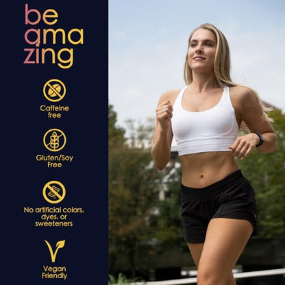 BEAM Be Amazing Vegan Stim Free Pre-Workout Powder | Energy Booster Powdered Drink BEAMUS supplements