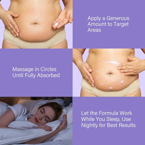 Belly Firming Cream, Overnight Toning Body Cream - Skin Tightening & Cellulite Cream COSINGKINUS supplements