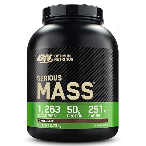 Optimum Nutrition Serious Mass Protein Powder High Calorie Mass Gainer with Vitamins Optimum NutritionUS supplements