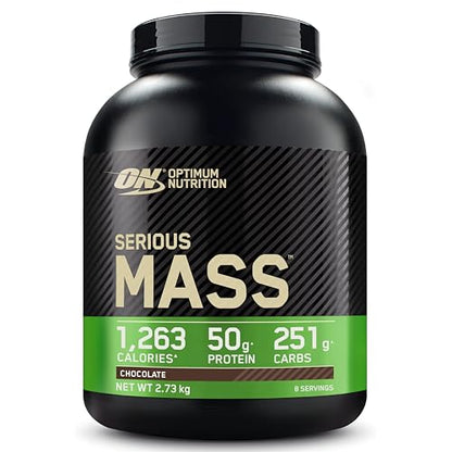 Optimum Nutrition Serious Mass Protein Powder High Calorie Mass Gainer with Vitamins Optimum NutritionUS supplements