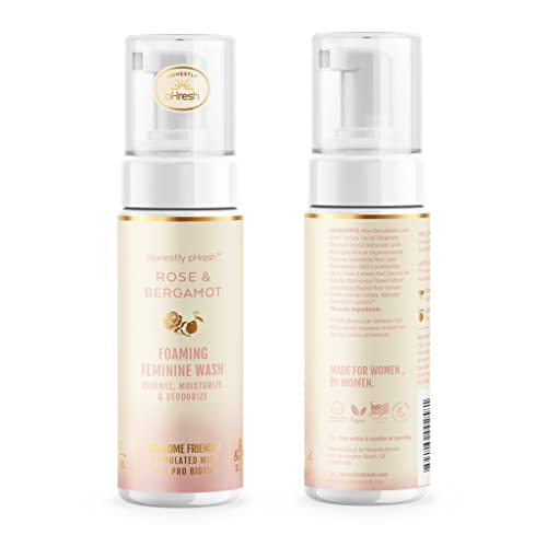 Honestly pHresh Natural Prebiotic & Probiotic Foaming Feminine Wash, pH Balanced with Essential Minerals Honestly pHreshAu supplements