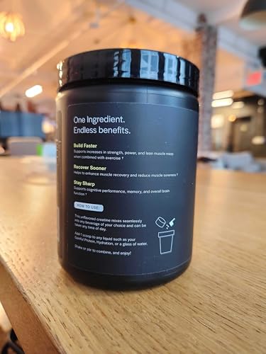 Gainful Creatine Powder, Post Workout Amino Acid Supplement, Muscle, Energy & Focus Support, 5g Creatine Monohydrate, Unflavored, 60 Servings GainfulAu supplements