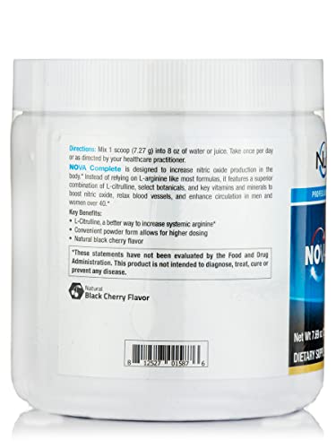 NuMedica NOVA (Nitric Oxide Vascular Assist) Complete - 7.69 oz (218.04 Grams) NuMedicaAu supplements