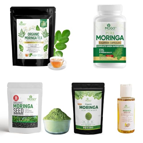 MOGO Moringa Oleifera Capsules | 100% Pure Single Origin Moringa Leaf Powder Supplement MOGOAu supplements