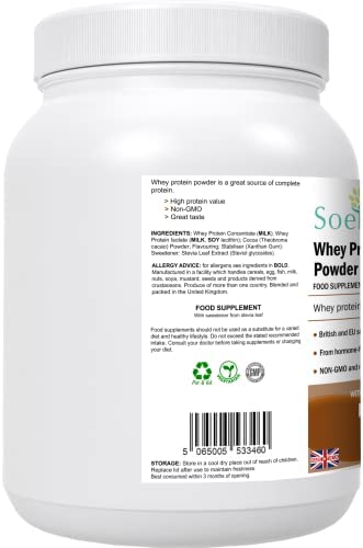 Soetik Whey Protein Powder (Chocolate Flavour) 600g SoetikAu supplements