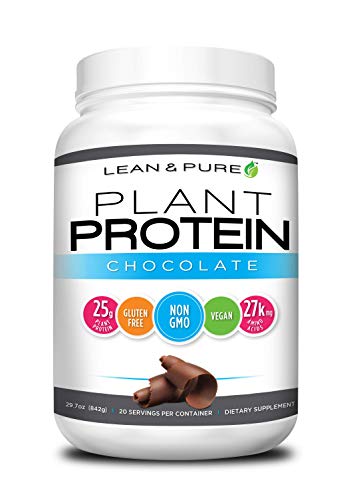 Lean & Pure Plant Protein, 25g of Protein, Non GMO, Vegan, Gluten Free. Low Carb, 842g Olympian LabsUS supplements
