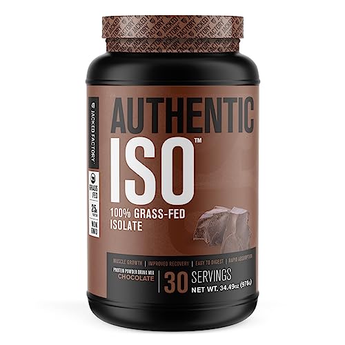 Jacked Factory Authentic ISO Grass Fed Whey Protein Isolate Powder - Low Carb Jacked FactoryUS supplements