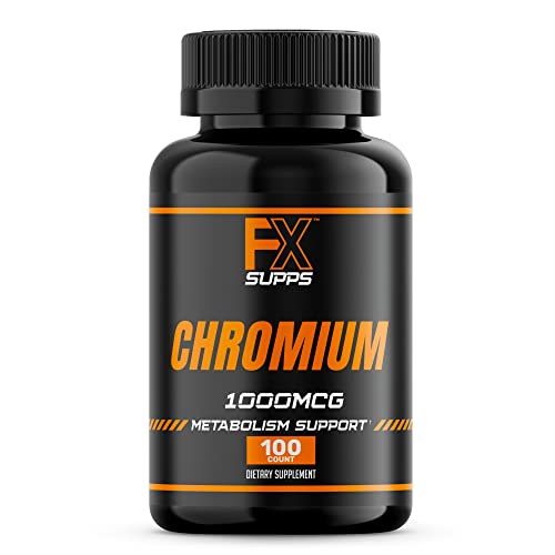FX Supps Chromium Polynicotinate 1000 mcg (100 Capsules) Weight Management Supplements FXSUPPSAu supplements