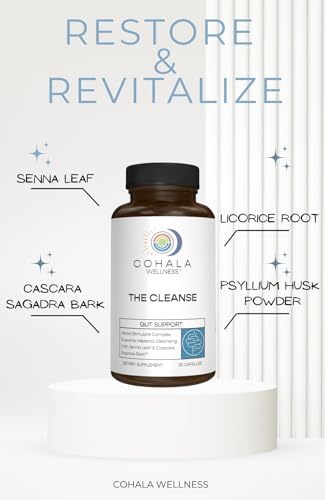 COHALA WELLNESS The Cleanse - 15 Day Prebiotics Colon Cleanser & Detox Fiber Supplement COHALA WELLNESSUS supplements