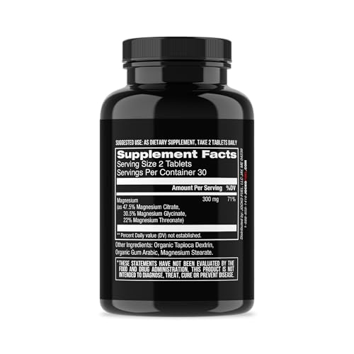 Jocko Fuel Magnesium Complex Supplement - Magnesium Glycinate, Citrate, & Taurate Capsules Dietary Supplement for Muscle Recovery & Relaxation, Heart, Nerve, Bone Support, & Sleep 30-Day Supply Jocko FuelAu supplements
