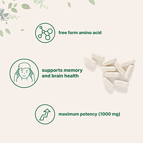 Micro Ingredients Plant Based L Tyrosine Pills, 1000mg Per Serving, 240 Capsules Micro IngredientsUS supplements