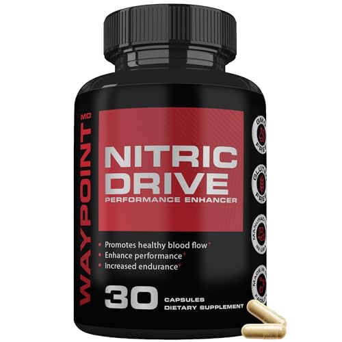 Advanced Nitric Oxide Supplement for Men- 342% Nitric Oxide Booster – Includes L Arginine WAYPOINT HEALTHAu supplements
