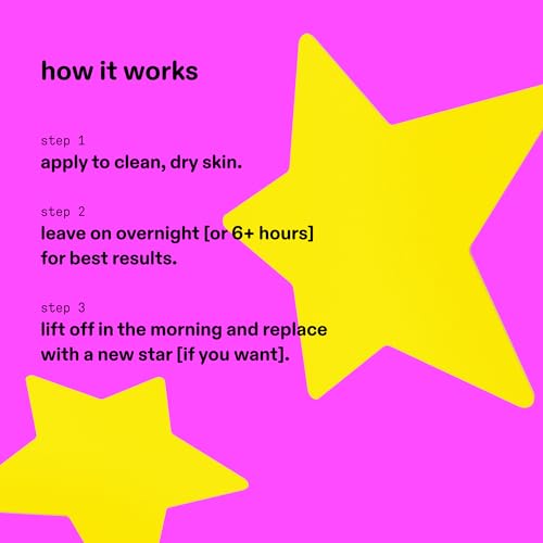 Starface Hydro-Star Pimple Patches + Big Yellow Compact, Clinically Proven Spot Shrinking in 6 Hours, Absorb Fluid and Reduce Redness, Hydrocolloid, Vegan and Cruelty-Free Skincare (32 Count) Starface WorldAu supplements
