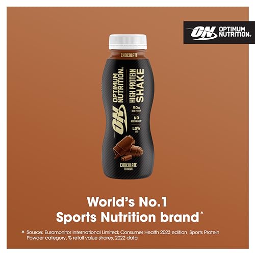 Optimum Nutrition High Protein Shake Bottles, Ready To Drink Healthy Snacks, No added Optimum NutritionAu supplements