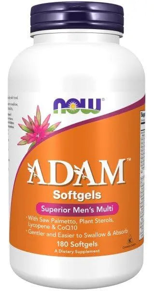 NOW Foods AdamTM Men's Multiple Vitamin -Softgels,180 Count (Pack of 1) NOW FoodsAu supplements