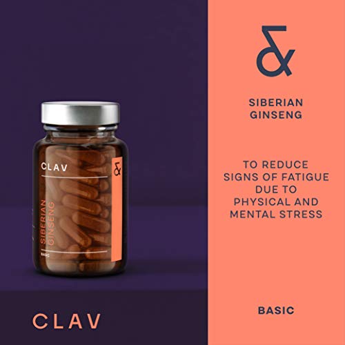 CLAV® Siberian Ginseng - 900mg Eleuthero Root Powder - Energy Supplement CLAVAu supplements