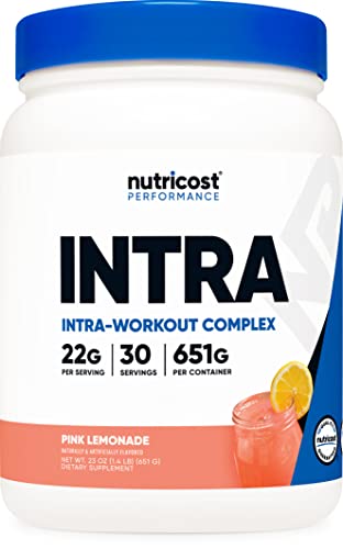 Nutricost Intra-Workout Powder, 30 Servings (Pink Lemonade) - Non-GMO, Gluten Free NutricostAu supplements