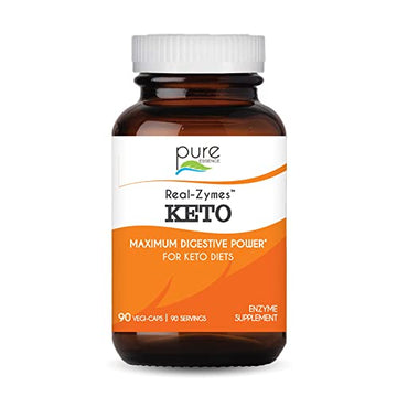 Real-Zymes™ KETO Digestive Enzymes Supplement with Probiotics for Better Digestion PURE ESSENCE LABSAu supplements
